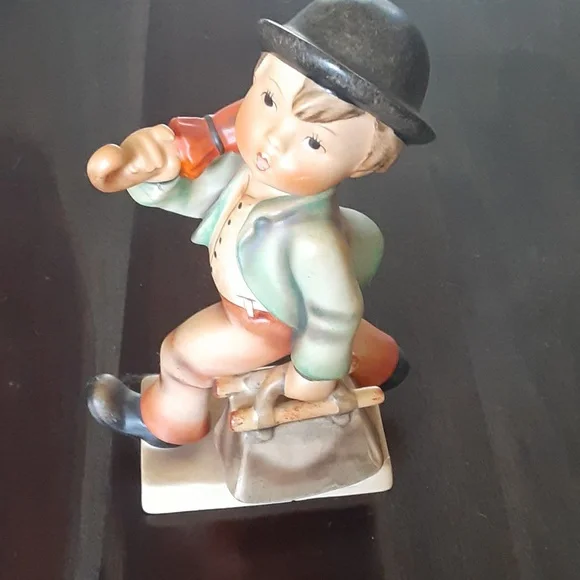 Goebel Other Goebel Hummel Tmk Tall Merry Wanderer Boy
